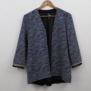 ⬇️$20 B Collection By Bobeau Blue & White Jacket